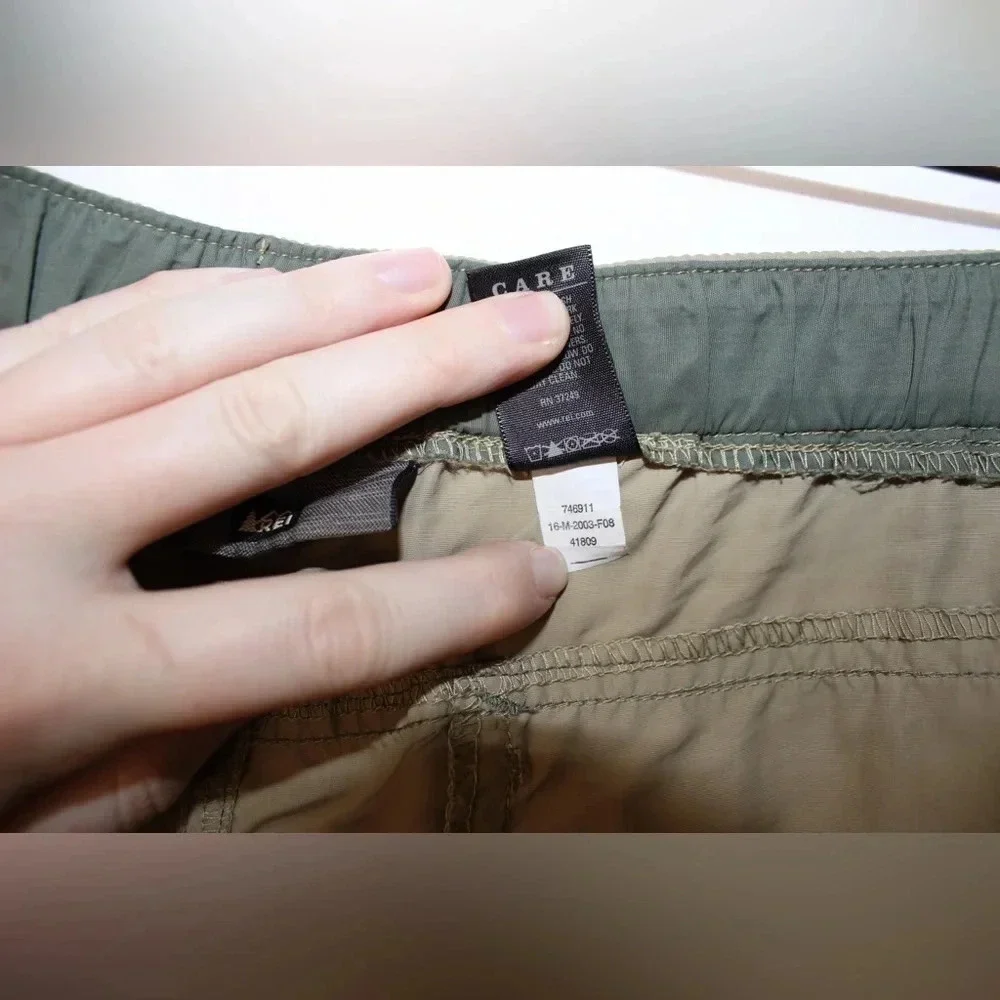 Men’s REI Co-op Sahara Convertible Outdoor Hiking Cargo Pants Size XXL x 36”